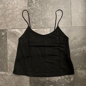 NWOT black Zara cami